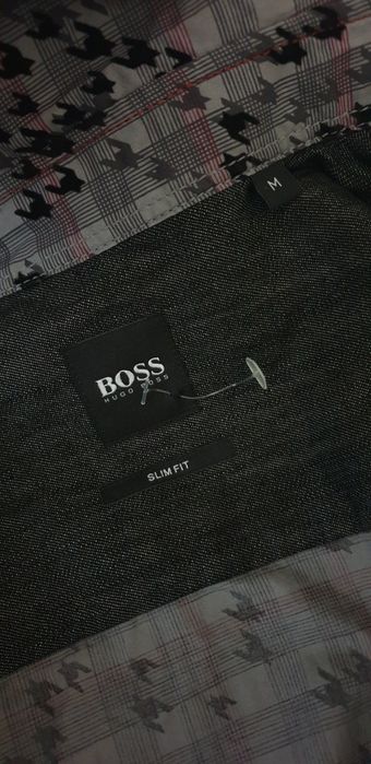 Hugo Boss Magneton_1 Slim Fit  / - S / М НОВО! ОРИГИНАЛ! Мъжка Риза!