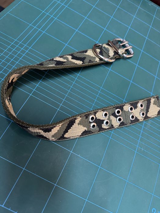 Zgarda pentru caine,material chinga