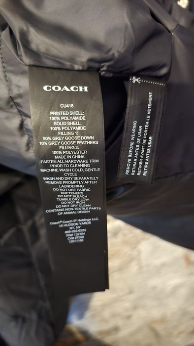 Coach jacket original