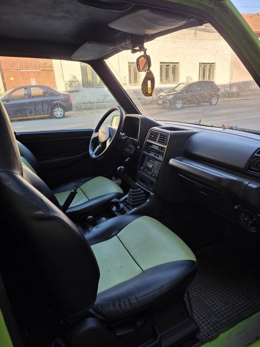 Suzuki Vitara 1.6 16V (1995) – Verde Fluorescent / Punctat Raptor – Pregătită Off-Road / Hunt
