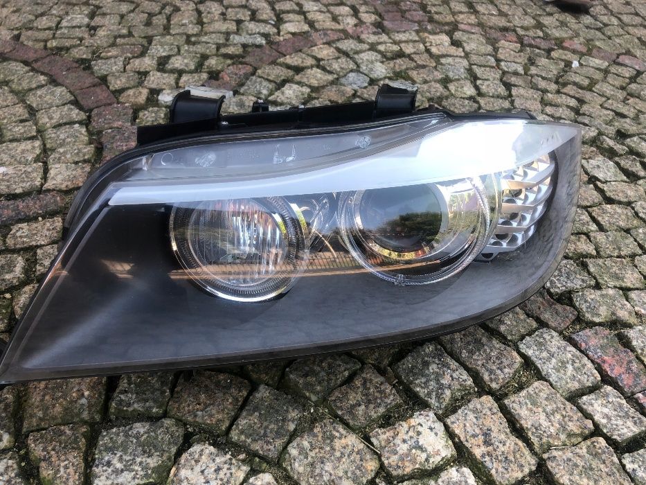 BMW 3 E90 E91 LCI far stanga dreapta faruri facelift bi xenon adaptiv