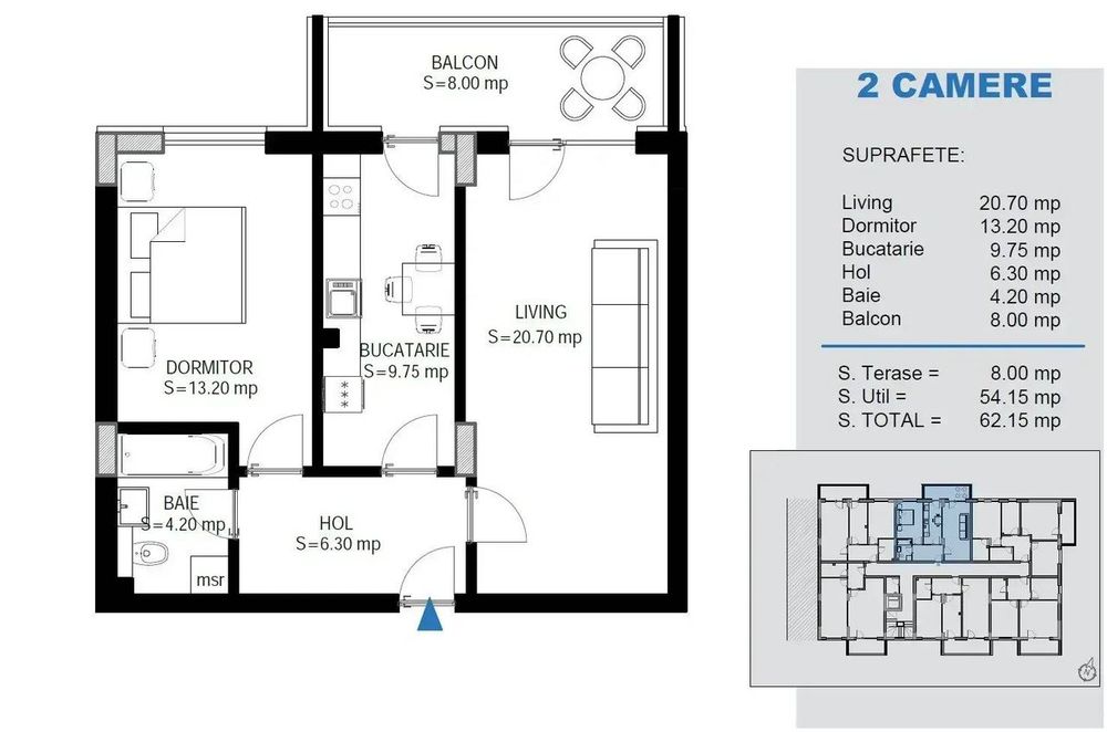 Apartament 2 Camere Decomandat 14 min Metrou Nicolae Teclu — fotografia 3
