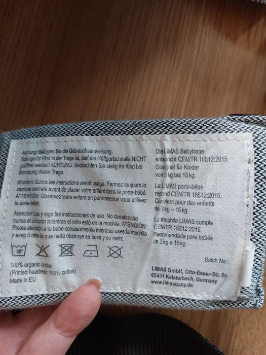 Слинг Limas (май тай) 3-15кг