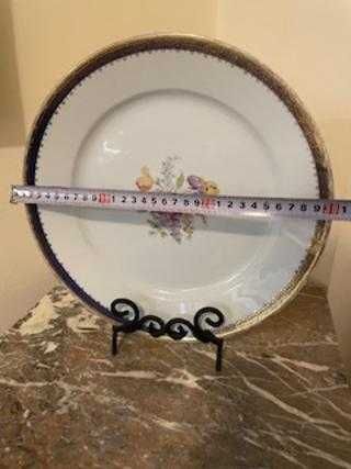 Platou din portelan cu model floral