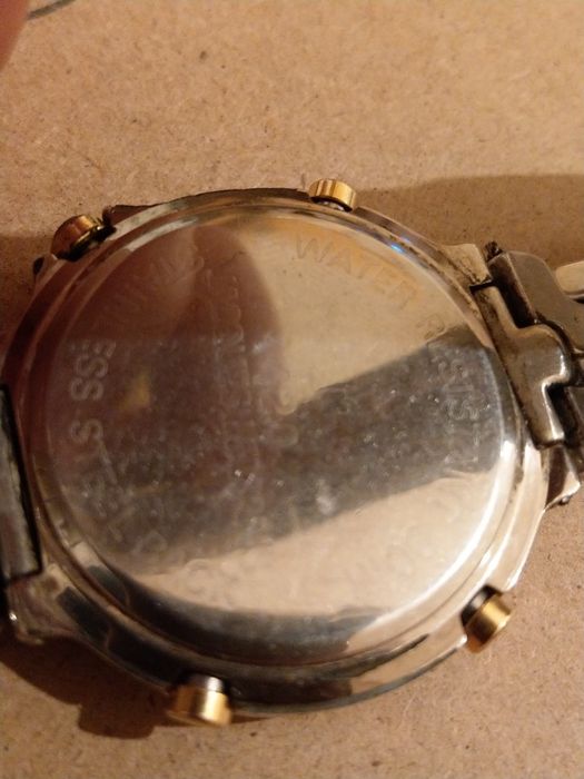 Позлатен часовник Jacques Lemans chronograph