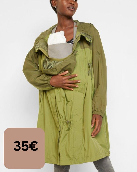 Преходни пролетно-есенни якета за бременни и бебеносене softshell