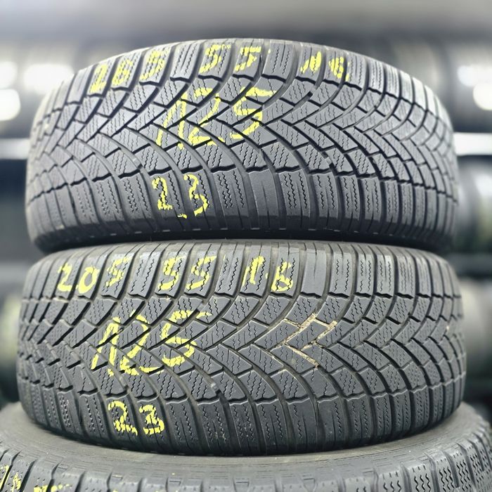 2x 205/55/16 M+S BRIDGESTONE 2023 Stare excelentă