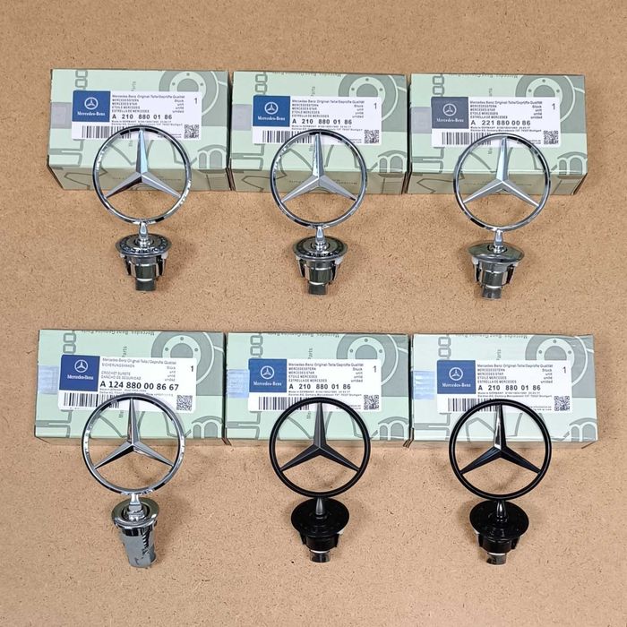 Задна емблема за Мерцедес Mercedes  w204 w210 w211 w212 w213 w221 и др