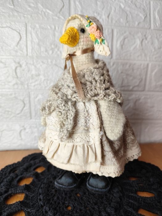Вязаная игрушка .