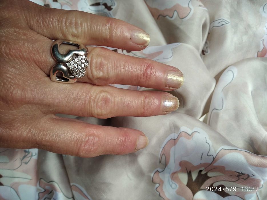 Fossil сребърни бижута, сребърен комплект Capri