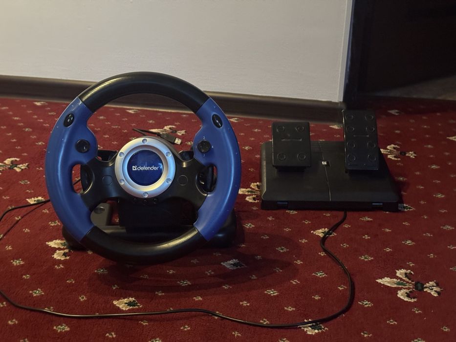 Игровой руль defender challenge gt