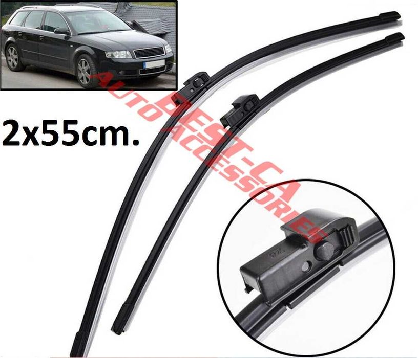 Комплект чистачки за предно стъкло Audi A4(B6), Ауди А4(Б6) 2001-2004