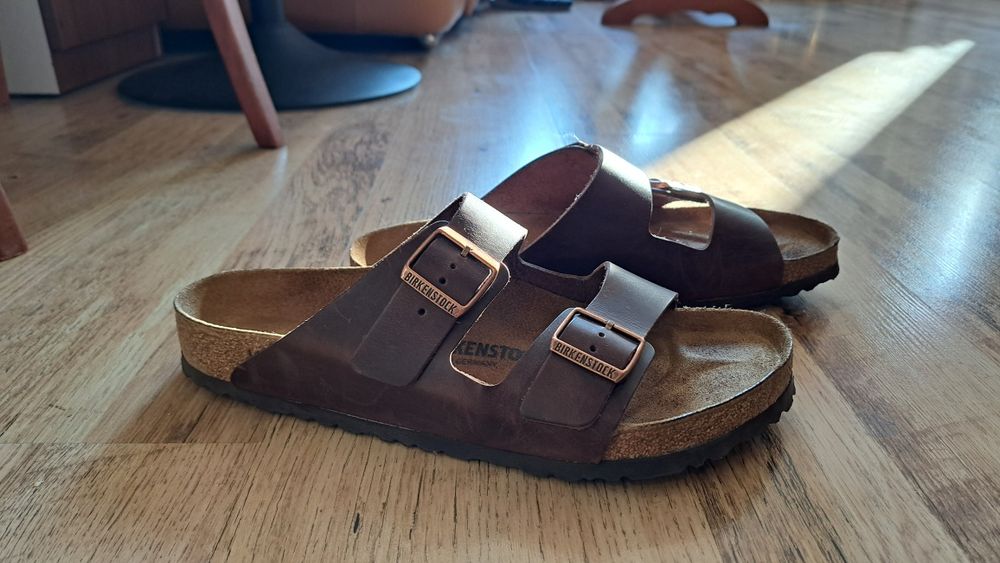 Кожени чехли Birkenstock Arizona