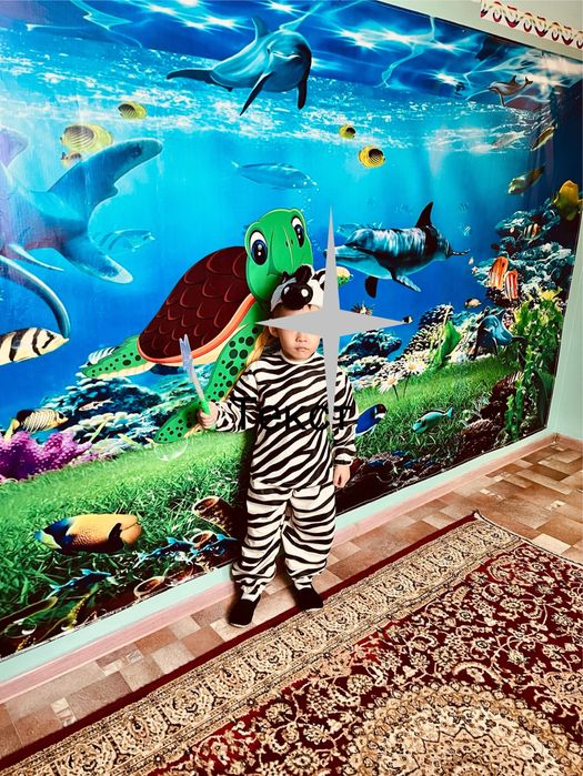 Карновальный костюм зебры