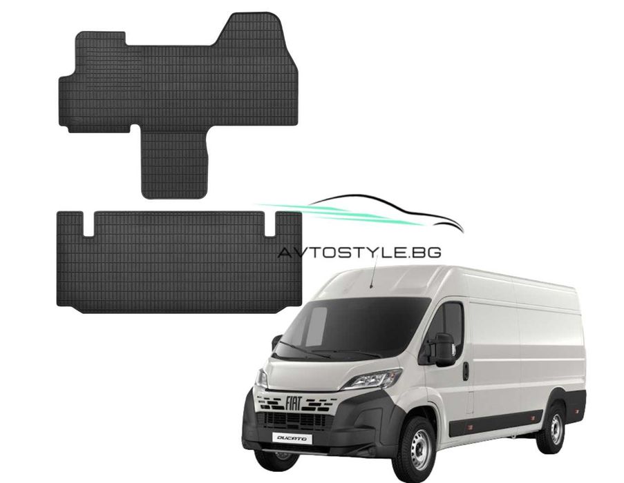 Гумени стелки Geyer & Hosaja за Fiat Ducato III след 2006 г, 2 части