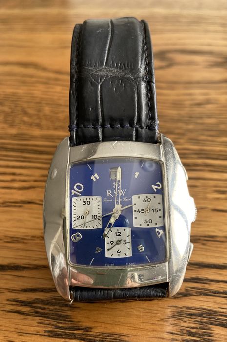 Часы Швейцария  хронограф RSW Оригинал эксклюзивная серия