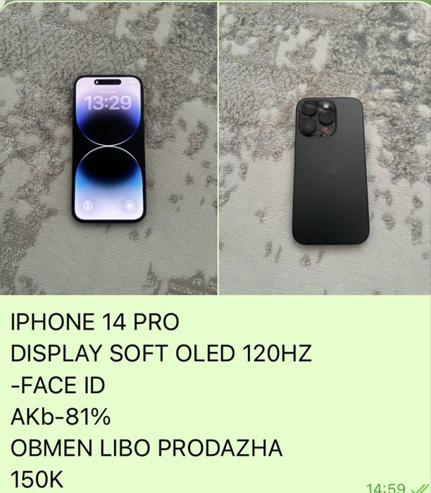 Iphone 14 pro 256