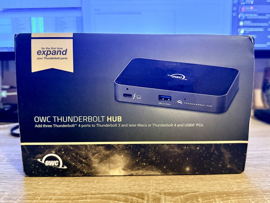 OWC Thunderbolt 4 / USBC 4 Hub / Docking station - macbook/laptop/pc