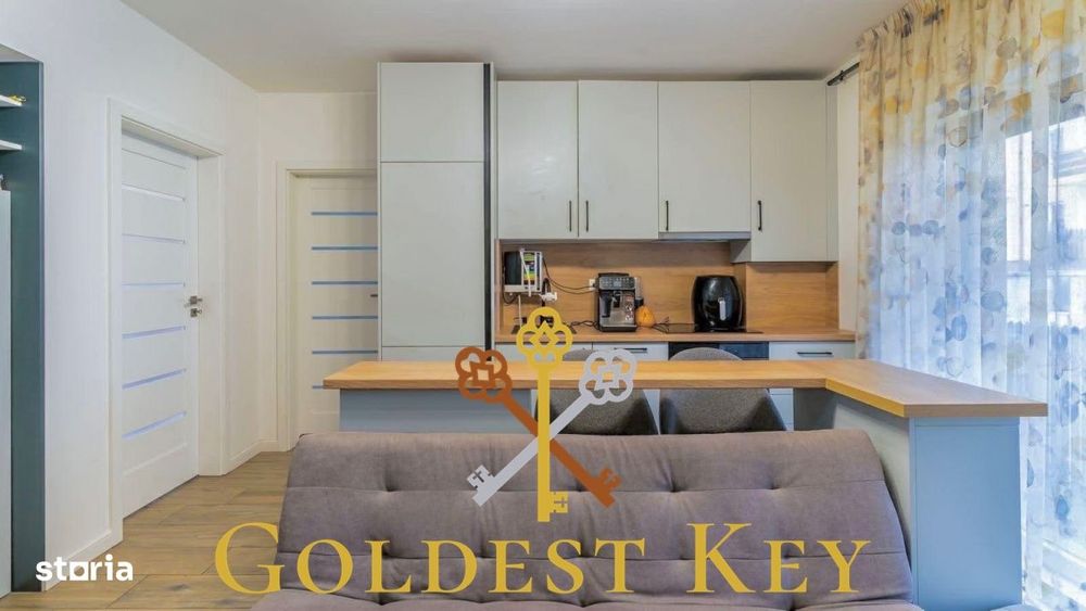 Apartament la cheie! 3 camere, balcon si gradina! Baciu