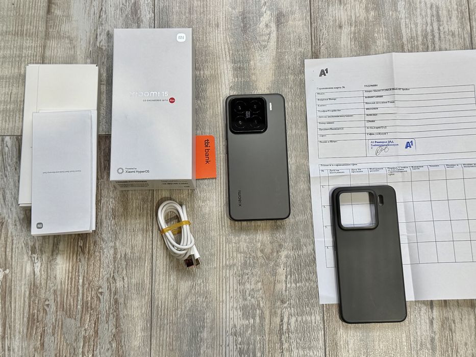 Xiaomi 15 256 GB 12+12 GB Ram  98 % Battery Health Като Нов Гаранционе