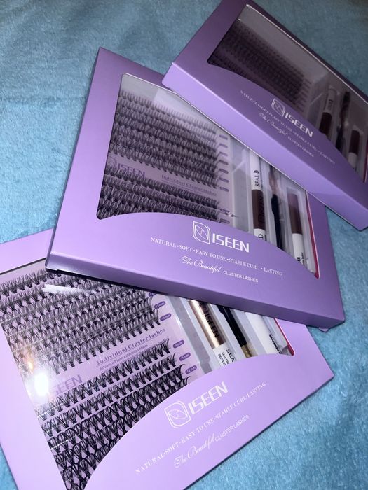 Комплект за миглопластика вкъщи различен обем