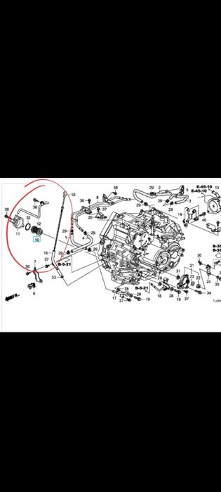 Filtru cutie de viteze Honda