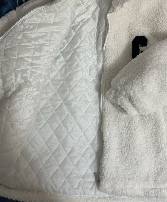 Белая куртка тэдди