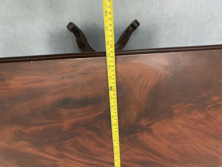 Викториански стил конзолна маса за карти махагон England 1950–1960