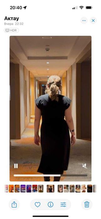 Продается черный платье турецкий