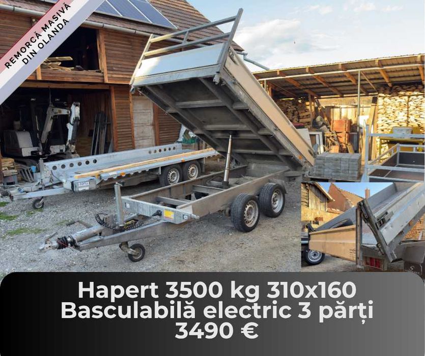 Remorci din Olanda de la 750 kg pana la 3500 kg - Citeste descrierea!