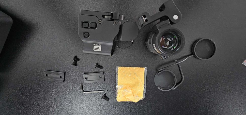 Set Replica Holografic EOTech + Magnifier (Luneta 3x) – Airsoft / Calibru Mic
