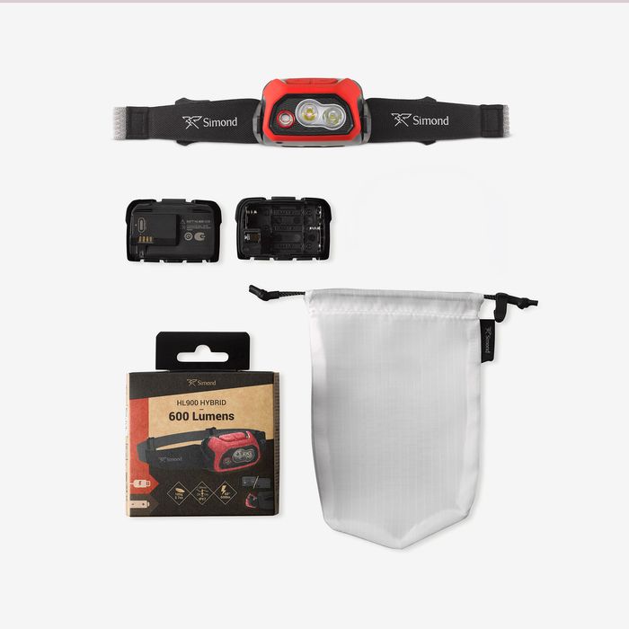 Lanternă Frontală Reîncărcabilă Hl900 Usb - produs resigilat Decathlon