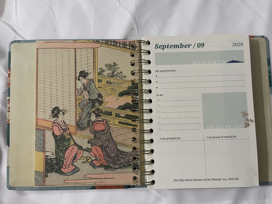 Agenda flori japoneze