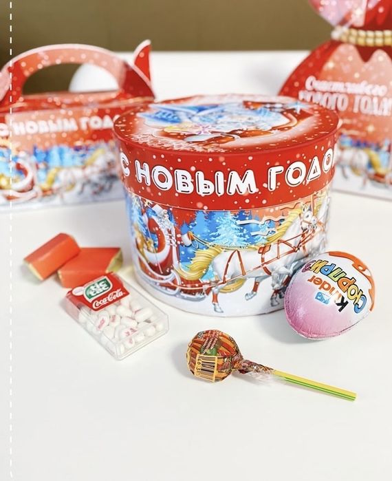 Коробки для нового года