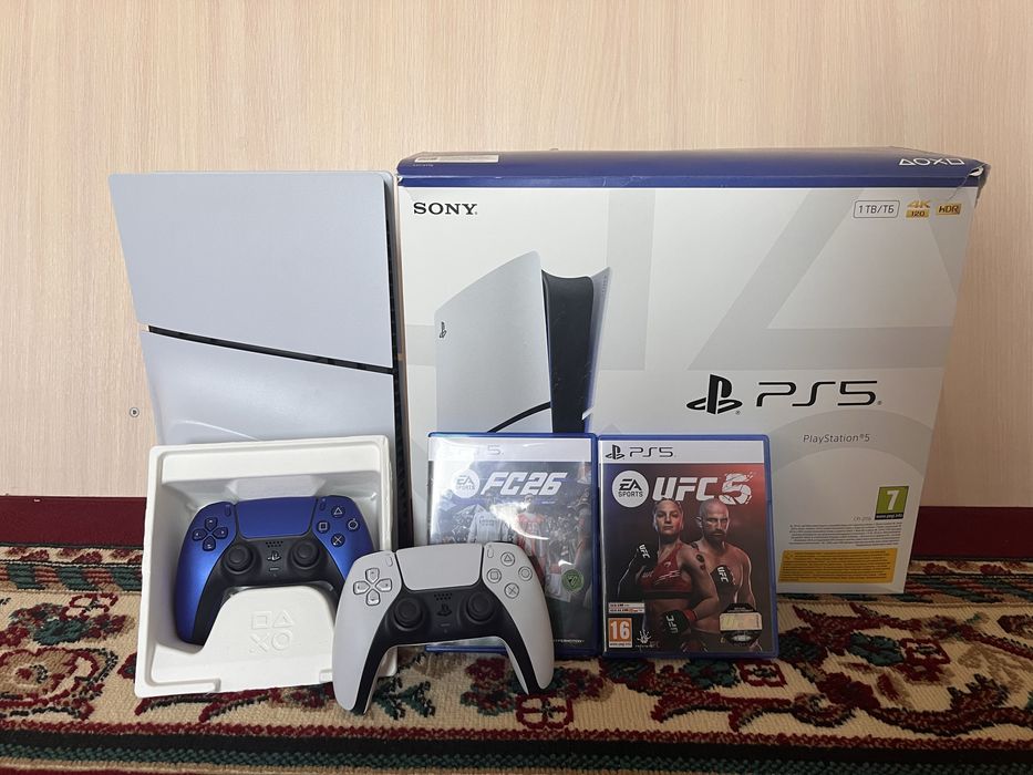 Плэйстейшн 5 Slim 1 Терабайт новый Ватсап напиши
