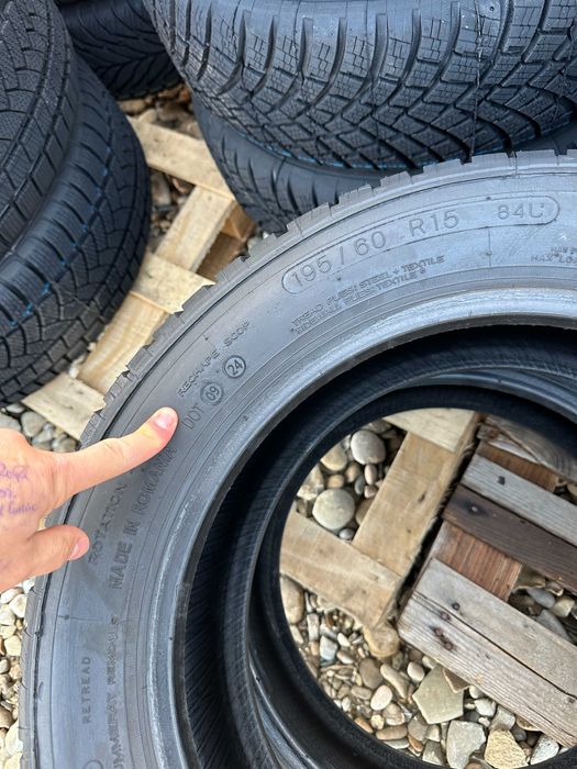 Anvelope ALL SEASON 195/60/15 Daytona S500, CAUCIUCURI Iarna DOT2024