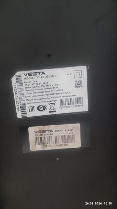 Televizor vesta 43