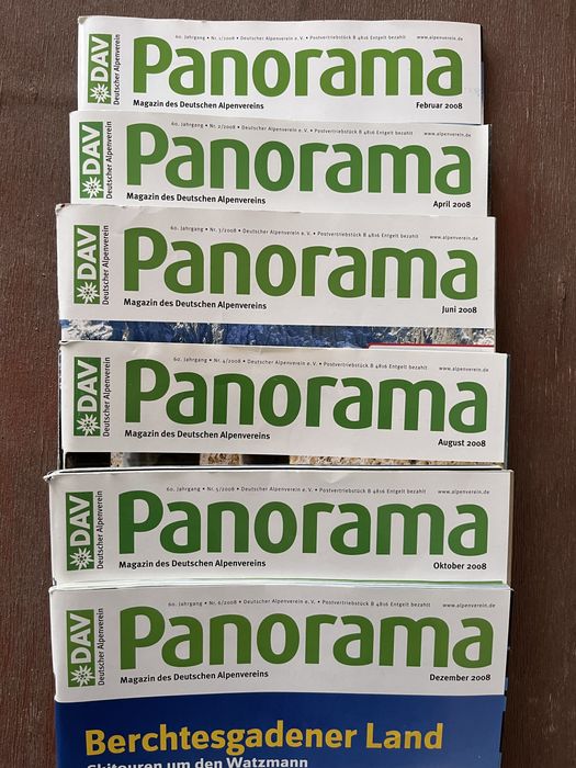 Немски туристически списания Panorama на символични цени