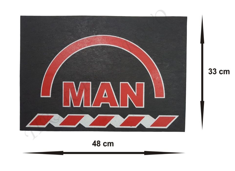 Гумени калобрани 33х48см Даф,Рено,Волво,Ман,Скания/DAF,RENAULT,VOLVO,