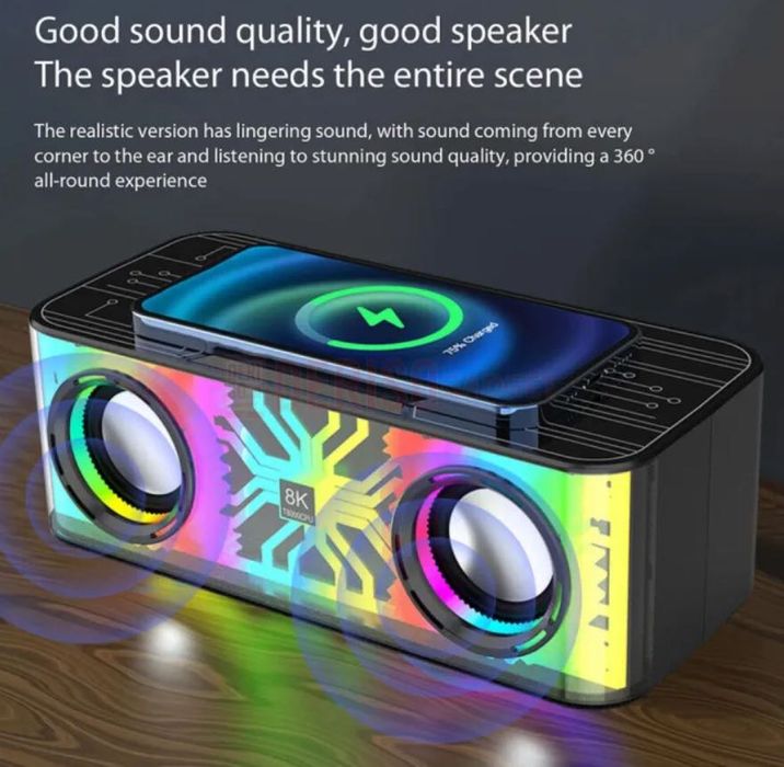 HM-A9Pro — Kuchli ovoz va zamonaviy qulaylik Bluetooth karnay mg1