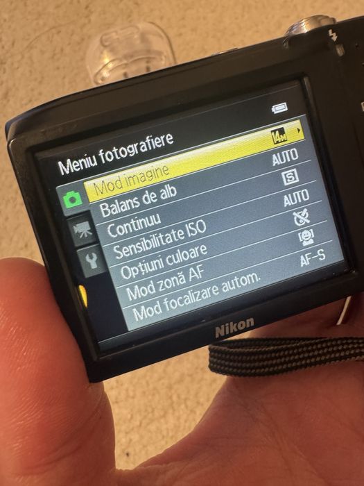 Nikon coolpix s2600 cu data si ora pe poza