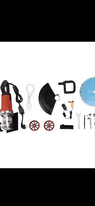 Vand Drujba beton, Ferestrau electric, lama 350mm