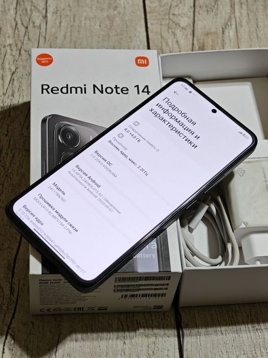 Redmi Note 14 256 gb Ram 8 EAC