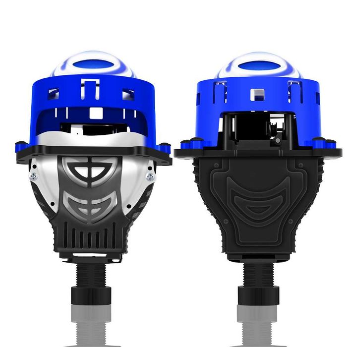 Bi-LED лупи за вграждане 3.0 инча 65W, 6+3 чипа 24V, 6000 К