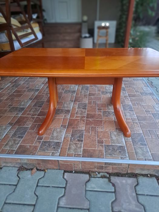 Masa cafea lemn masiv și birou