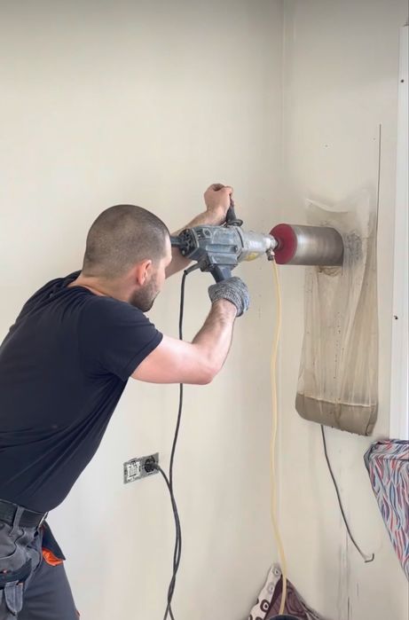 Алмазное сверление отверстий