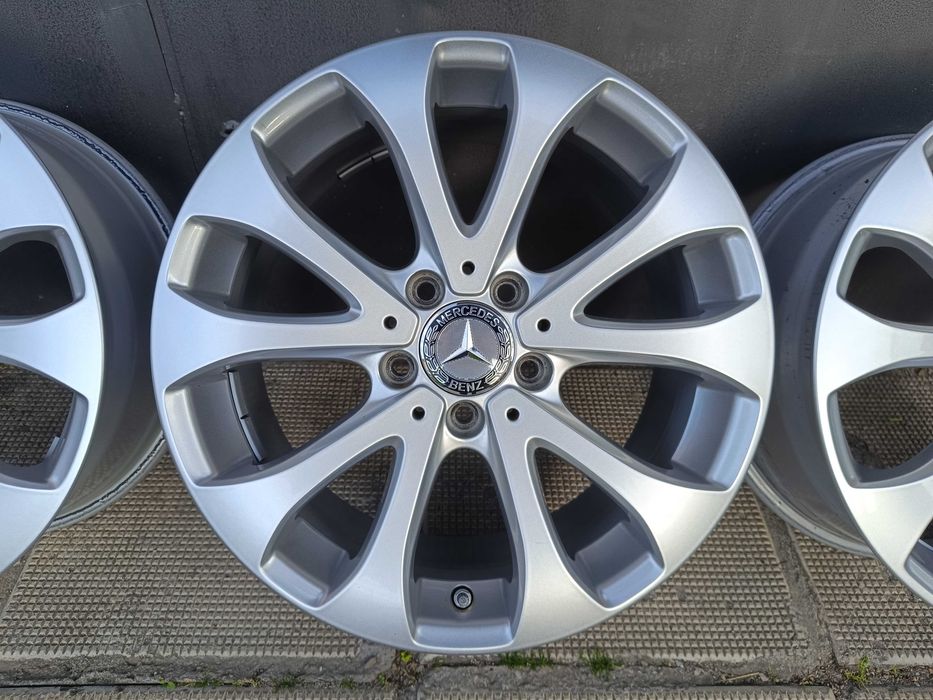 ОРИГИНАЛНИ джанти 17 ' цола 5x112 MERCEDES BENZ / МЕРЦЕДЕС 7,5J ET40 + датчици