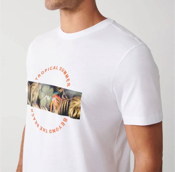 AVVA футболка. Смесовый хлопок из модала