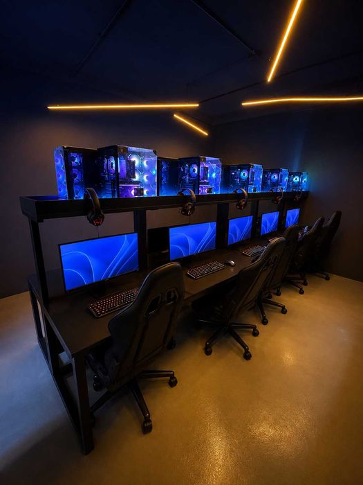 Game club stollar stol kompyuterxona uchun kompyuter stol loft mebel