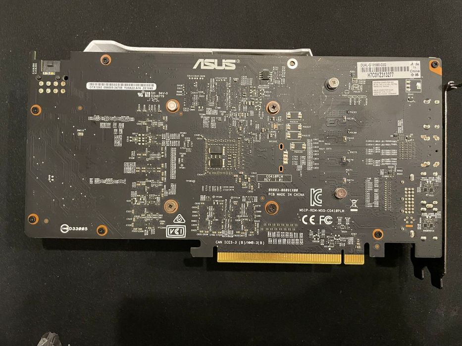Placa video ASUS DUAL GTX 1060 OC 3GB